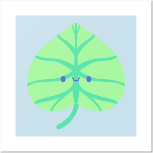 Cute Leaf Posters and Art